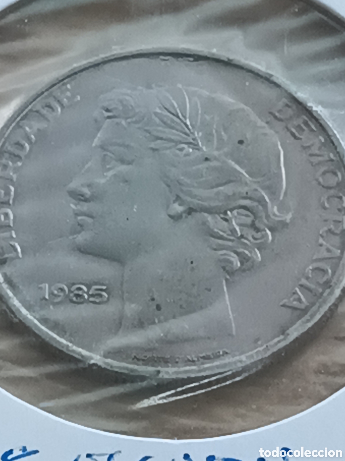 Monedas antiguas de Europa: 25 ESCUDOS PORTUGAL 1985 CUPRONIQUEL TAMBI&Eacute;N LLAMADO ORO NORDICO