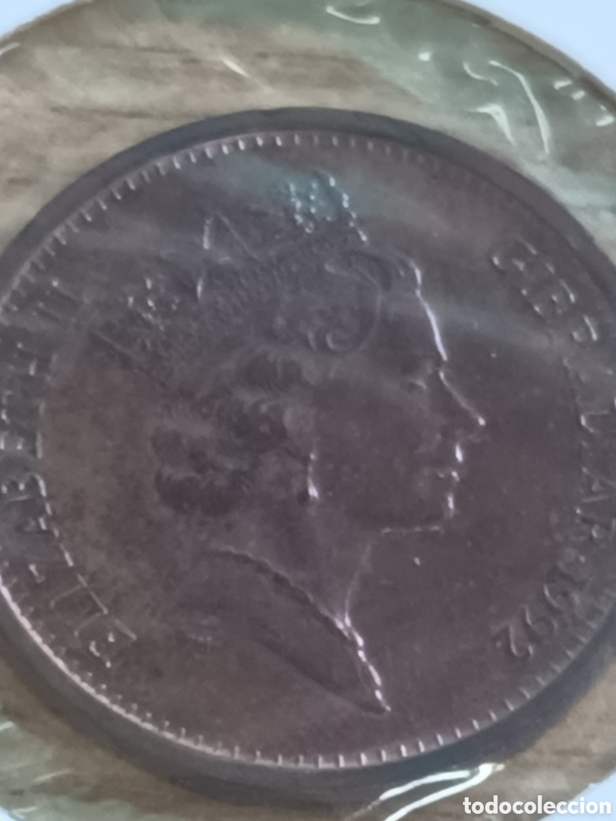 Monedas antiguas de Europa: 2 PENIQUES GIBRALTAR REINA ISABEL II 1989