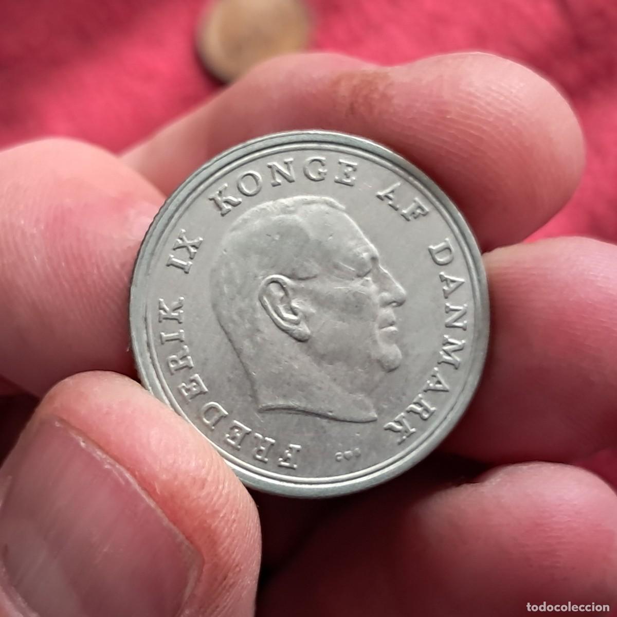 Monedas antiguas de Europa: MONEDA DE DINAMARCA 1 KRONE 1967 C S, F - Frederik IX KM# 851.1, DNF# 8.9.