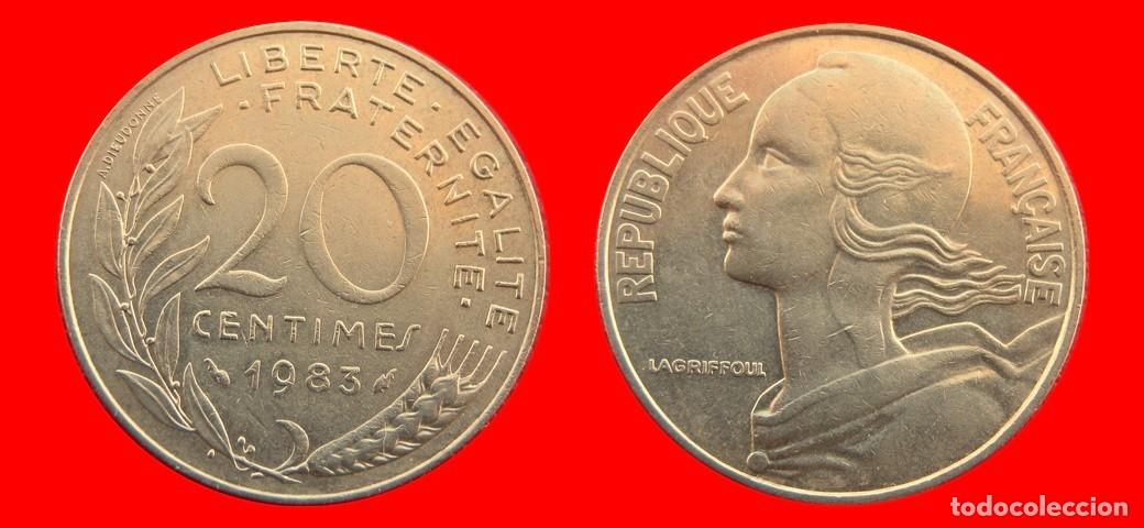 Monedas antiguas de Europa: 20 CENTIMOS 1983 FRANCIA-157009