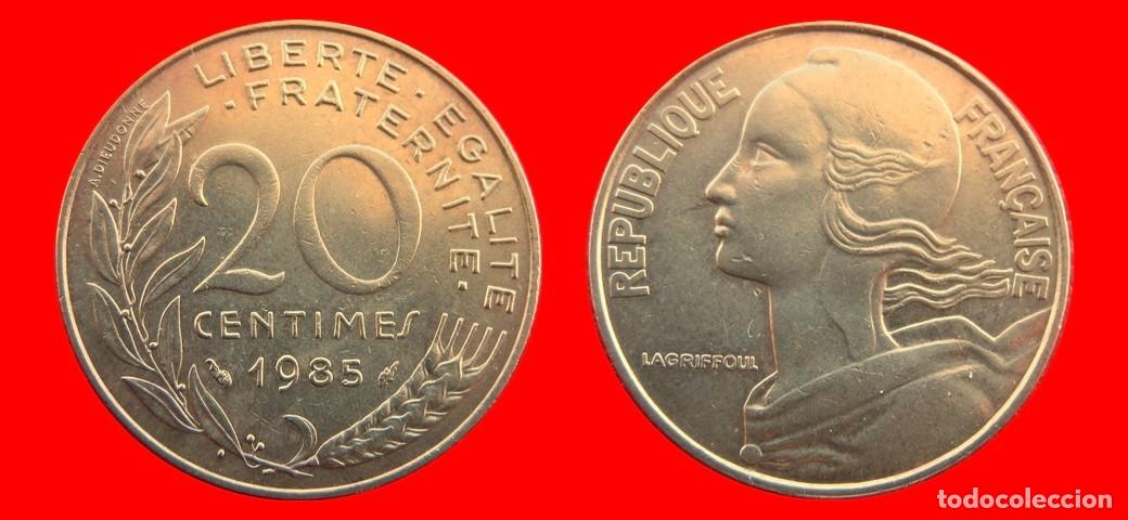 Monedas antiguas de Europa: 20 CENTIMOS 1985 FRANCIA-157011