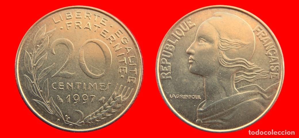 Monedas antiguas de Europa: 20 CENTIMOS 1997 FRANCIA-157015