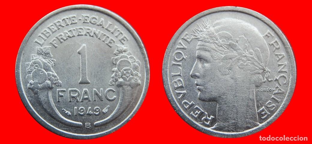 Monedas antiguas de Europa: 1 FRANCO 1949B FRANCIA-157018