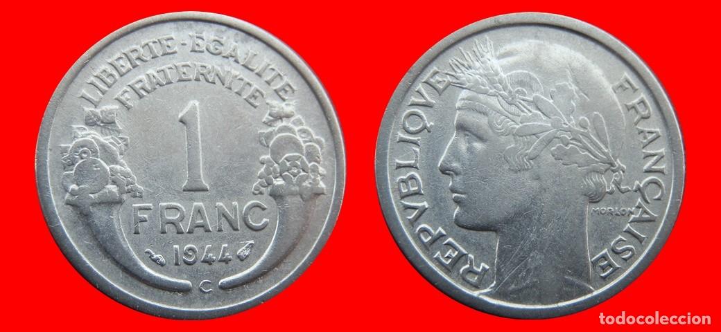 Monedas antiguas de Europa: 1 FRANCO 1944C FRANCIA-157019