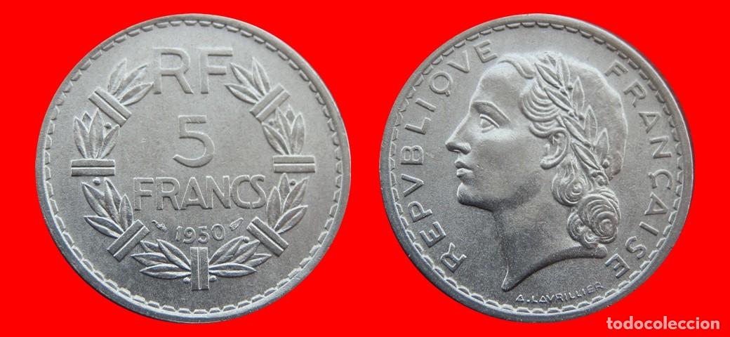 Monedas antiguas de Europa: 5 FRANCOS 1950 ALUMINIO FRANCIA-157027
