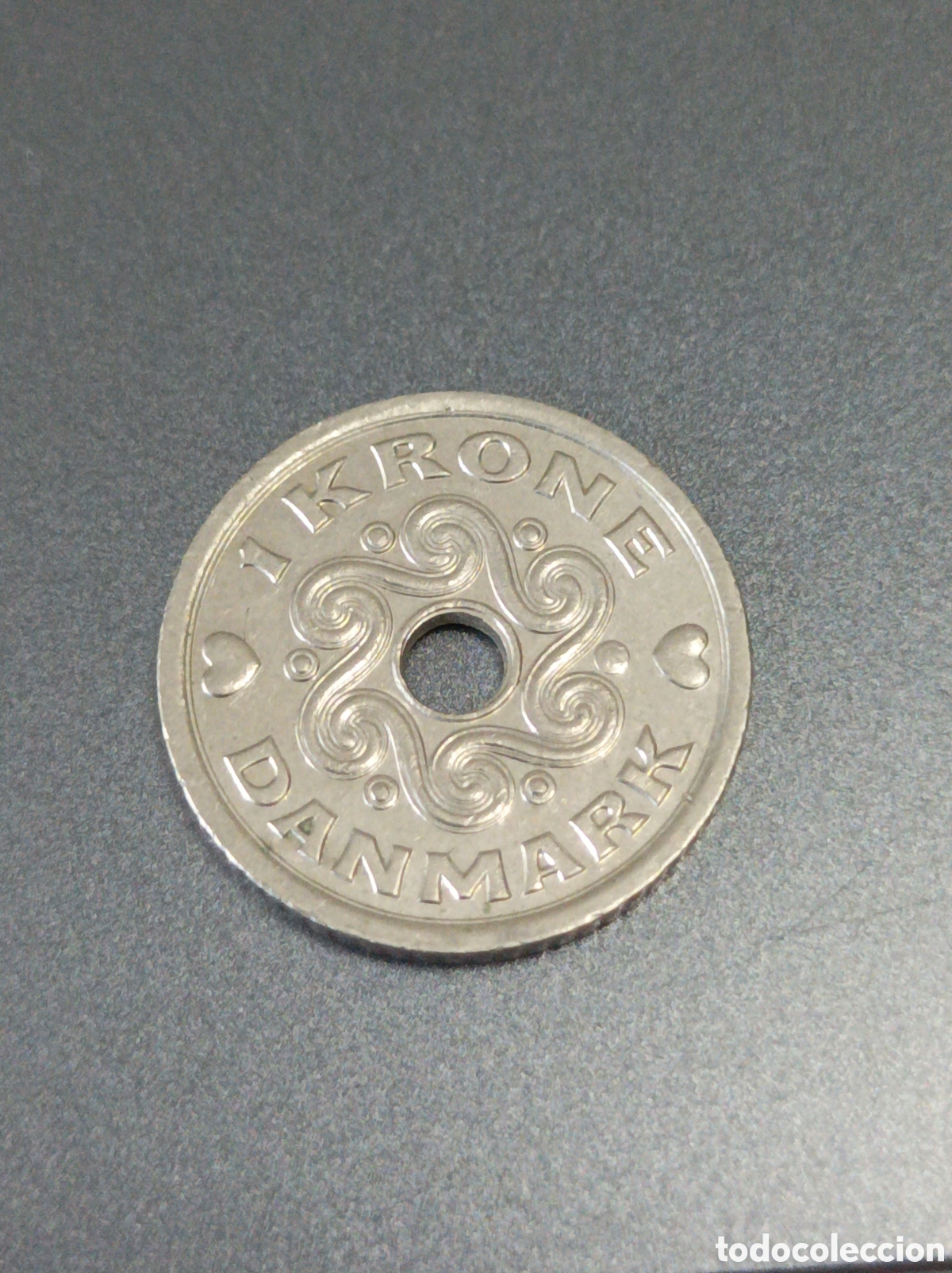 Monedas antiguas de Europa: 1 krona de Dinamarca de 2002