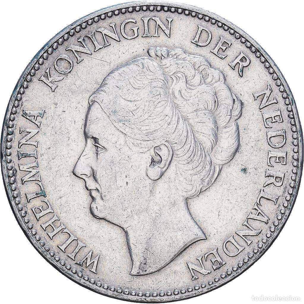 Monedas antiguas de Europa: [#1552477] Pa&iacute;ses Bajos, Wilhelmina I, Gulden, 1940, Plata, MBC+, KM:161.1