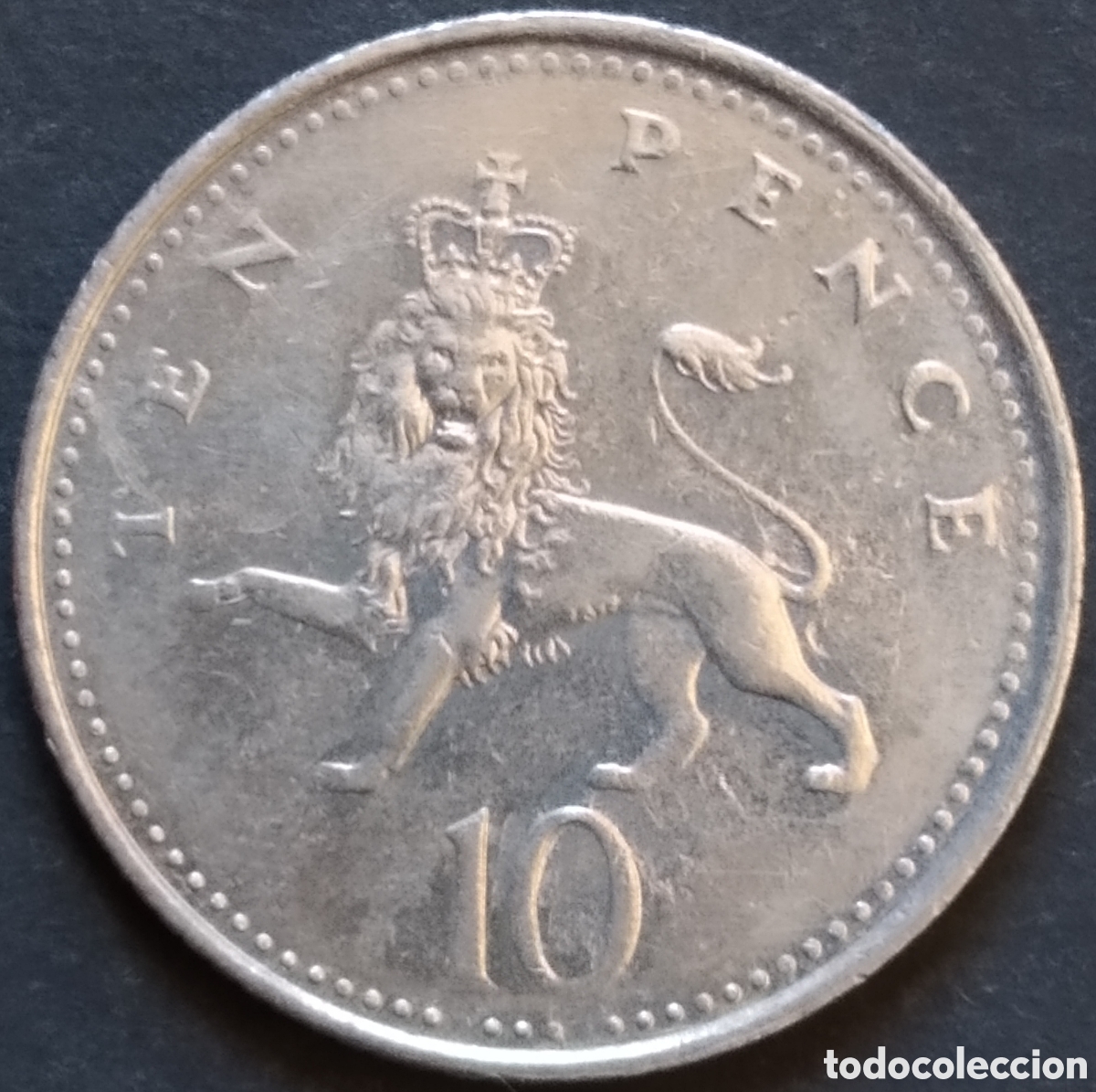 Monedas antiguas de Europa: MONEDA - UK / REINO UNIDO 10 PENCE 1995