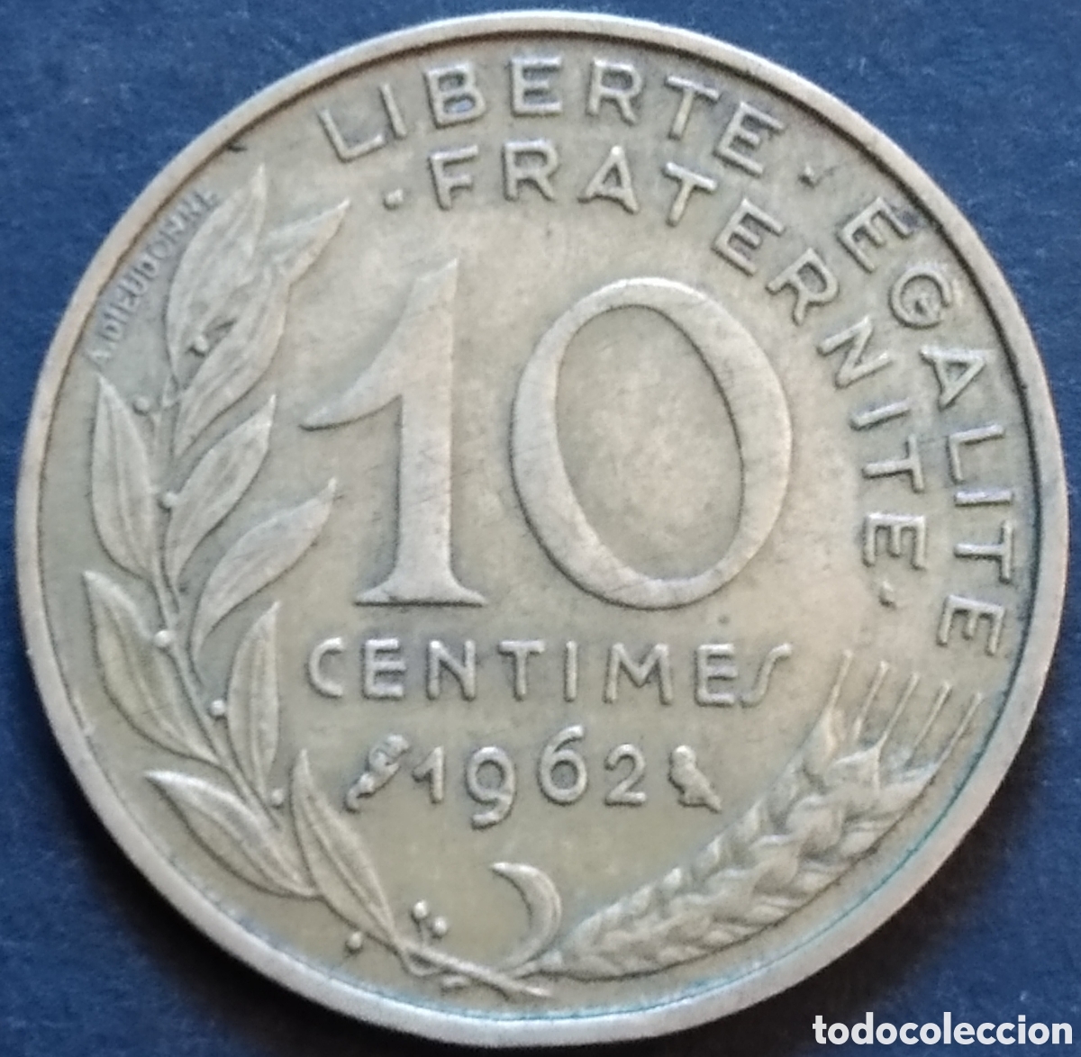 Monedas antiguas de Europa: MONEDA - FRANCIA 10 CENTIMOS 1962