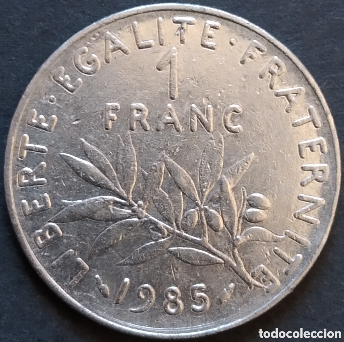 Monedas antiguas de Europa: MONEDA - FRANCIA 1 FRANCO 1985
