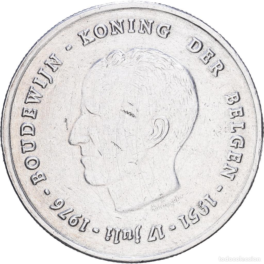 Monedas antiguas de Europa: [#1552516] B&eacute;lgica, Baudouin I, 250 Francs, 250 Frank, 1976, Brussels, Plata, MBC+