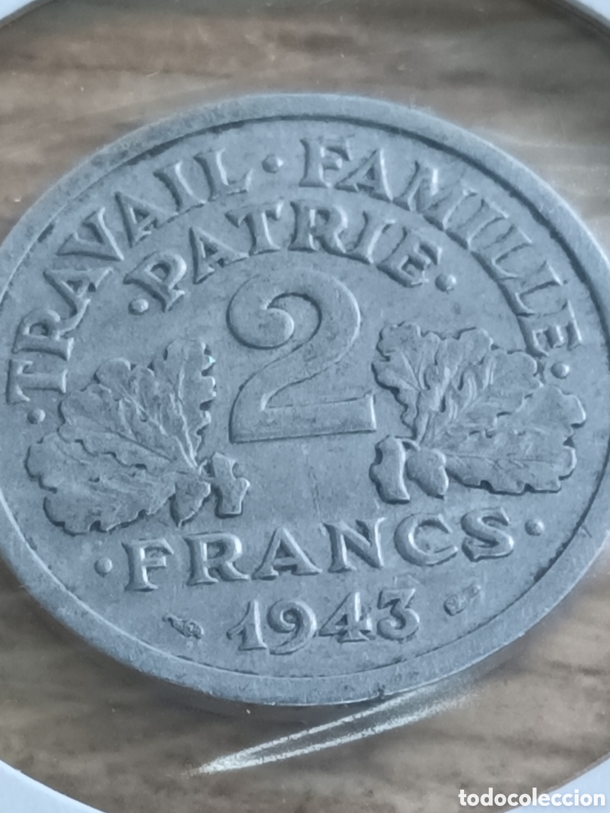 Monedas antiguas de Europa: 2 FRANCOS FRANCESES 1943