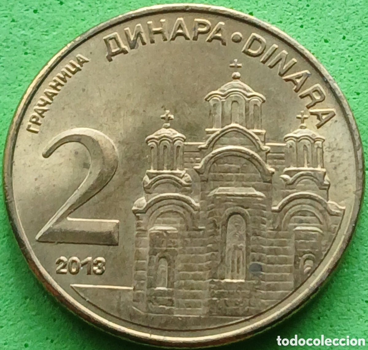 Monedas antiguas de Europa: Serbia 2 dinares 2013 km#55