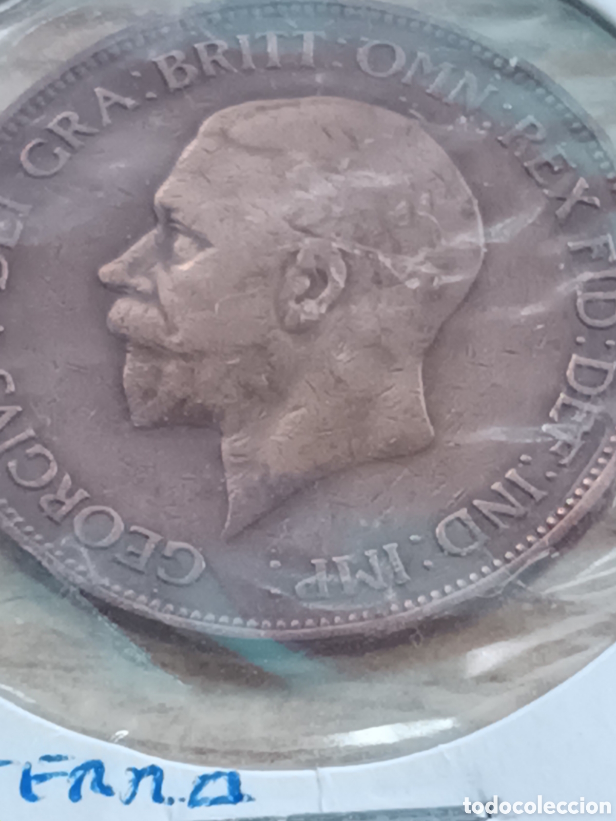Monedas antiguas de Europa: 1 PENIQUE GRAN BRETA&Ntilde;A JORGE V 1934