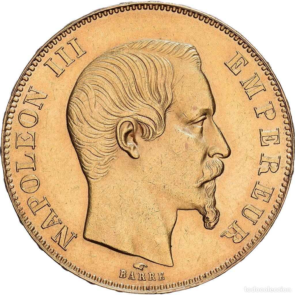 Monedas antiguas de Europa: [#1118135] Francia, Napoleon III, 50 Francs, 1857, Paris, Oro, MBC+, KM:785.1