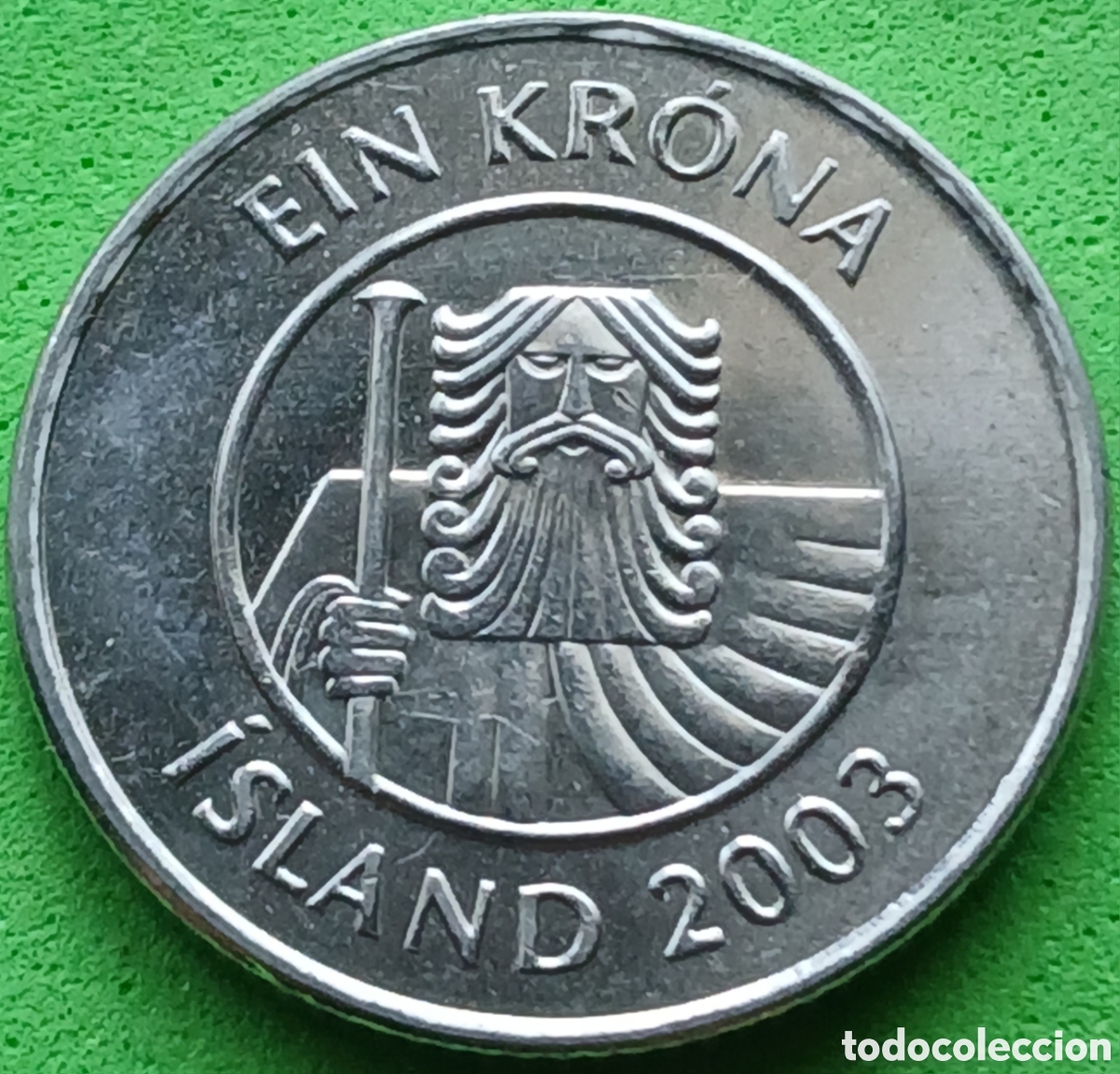 Monedas antiguas de Europa: Islandia 1 corona 2003 km#27a