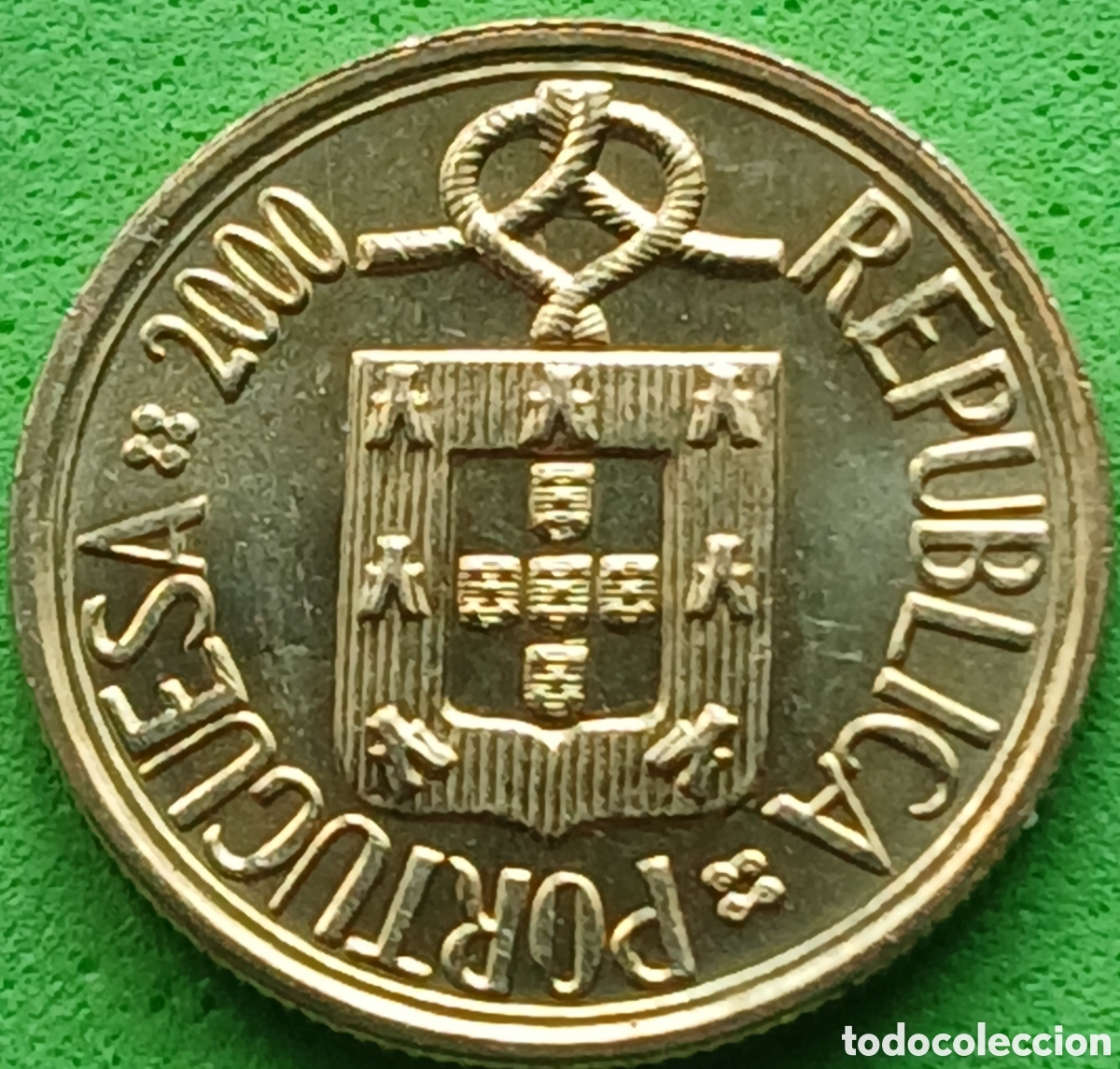 Monedas antiguas de Europa: Portugal 1 escudo 2000 km#631