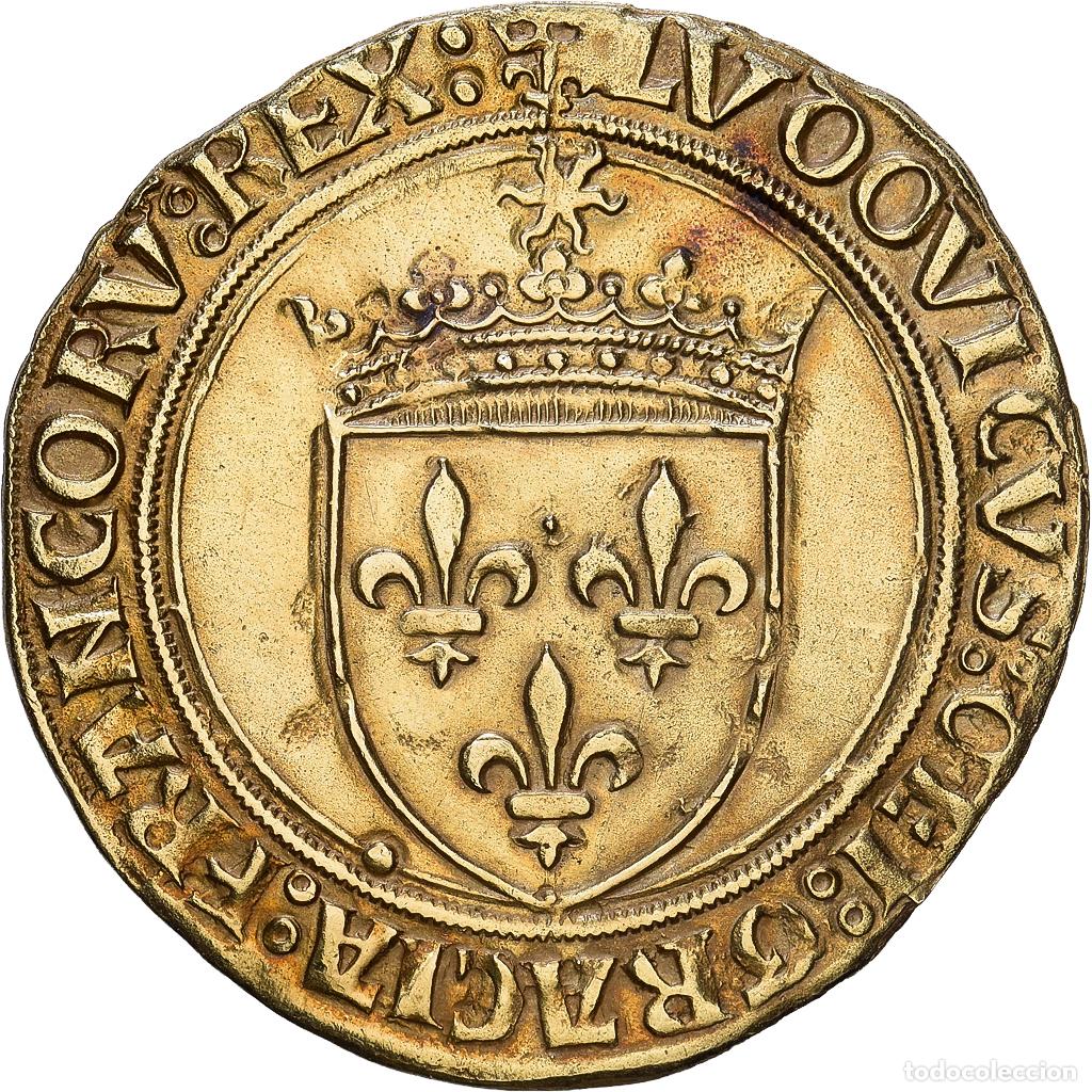 Monedas antiguas de Europa: [#1203551] Francia, Louis XII, &Eacute;cu d'or au soleil, 1498, Paris, Oro, MBC+
