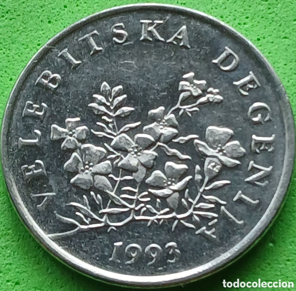 Monedas antiguas de Europa: Croacia 50 lipa 1993 km#8