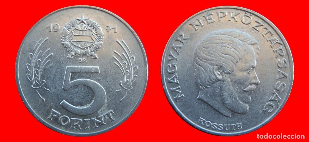 Monedas antiguas de Europa: 5 FLORINES FORINT 1971 HUNGRIA-157074