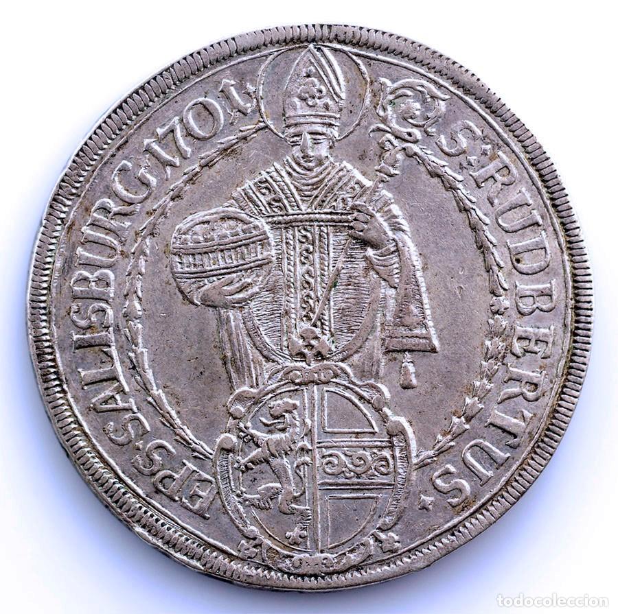 Monedas antiguas de Europa: SC-Austria-Johann Ernst Thun-Hohenstein. Taler 1701 EBC-/XF- Plata 29,5g