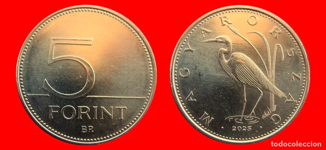Monedas antiguas de Europa: 5 FLORINES FORINT 2025 HUNGRIA-157077