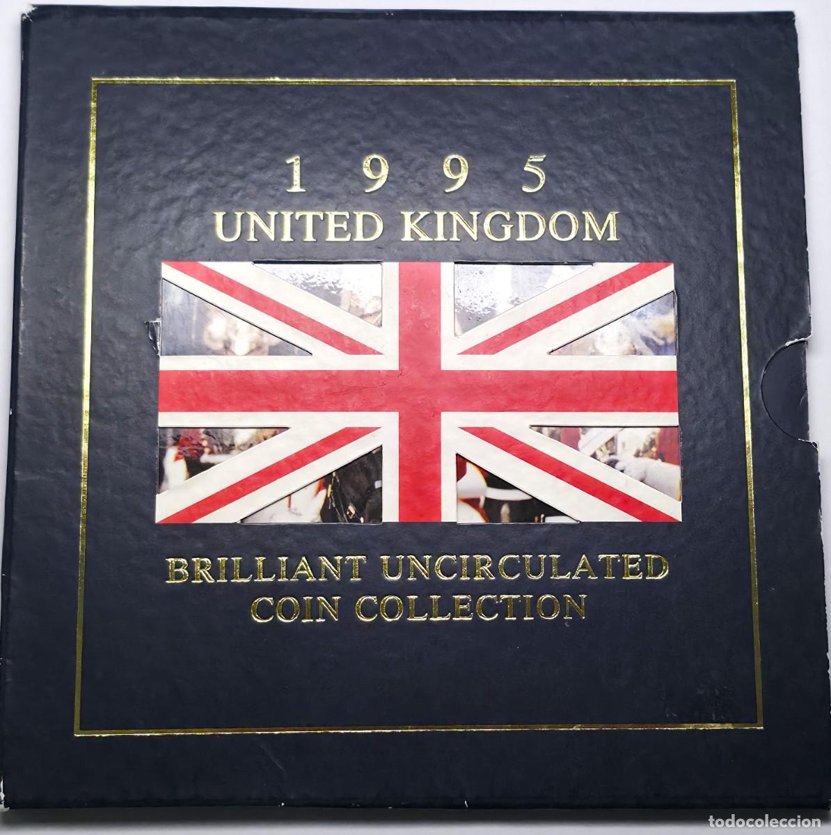Monedas antiguas de Europa: SET 8 MONEDAS REINO UNIDO 1995 SC