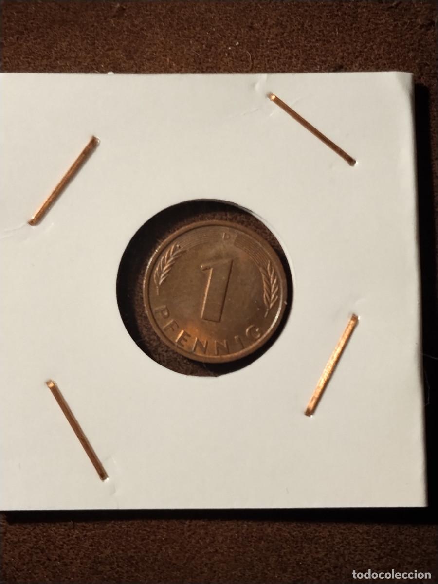 Monedas antiguas de Europa: Alemania Federal 1 Pfennig 1988 D - Moneda antigua alemana anterior al euro