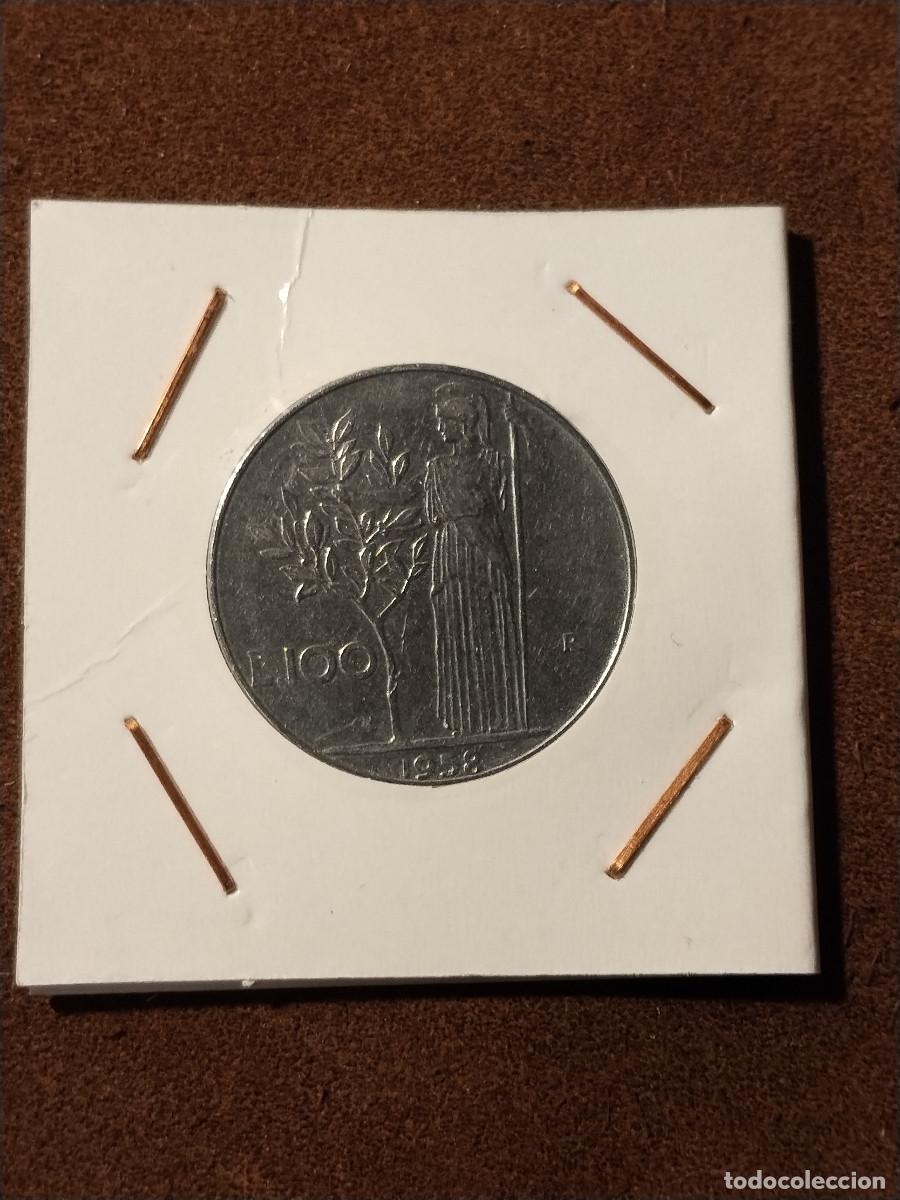 Monedas antiguas de Europa: Moneda italiana de 100 liras de 1958 &ndash; Minerva &ndash; Coleccionismo numism&aacute;tico