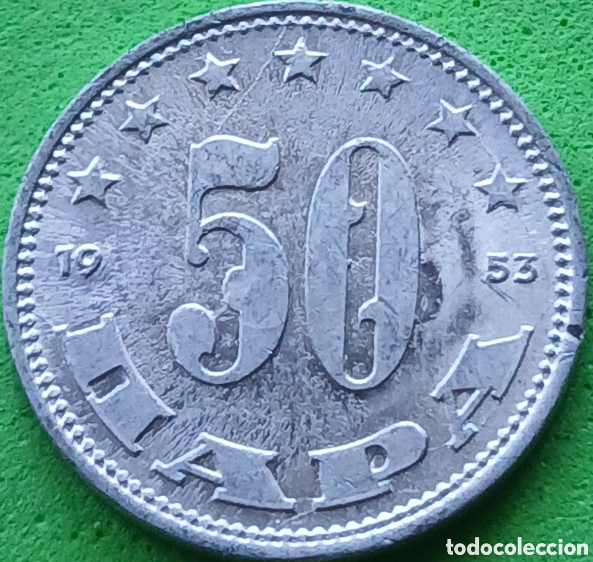 Monedas antiguas de Europa: Yugoslavia 50 para 1953 km#29
