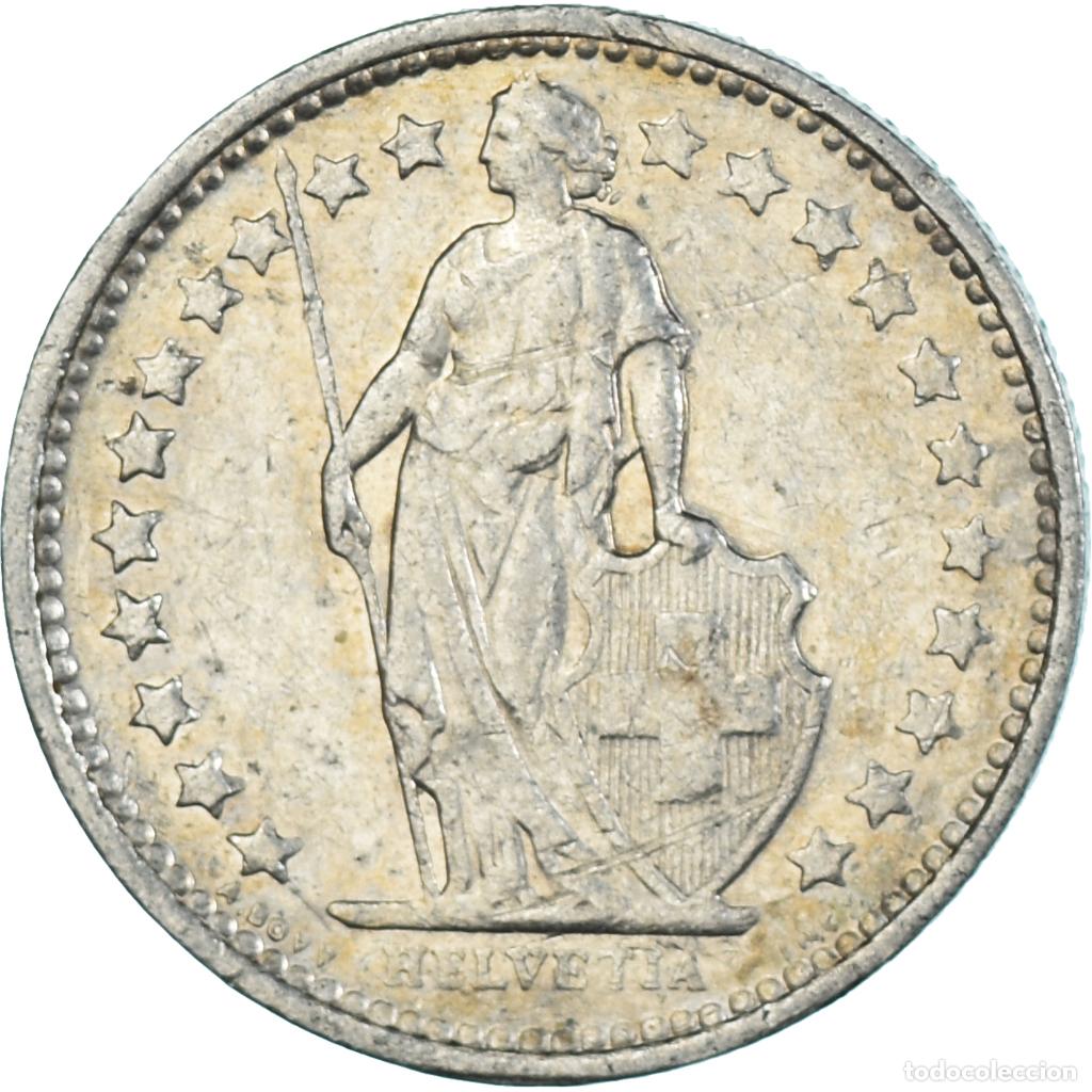 Monedas antiguas de Europa: [#1497013] Moneda, Suiza, 1/2 Franc, 1973