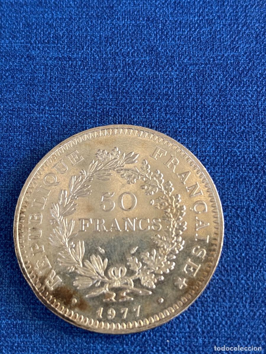 Monedas antiguas de Europa: MONEDA 50 FRANCOS H&Eacute;RCULES 1977 Plata