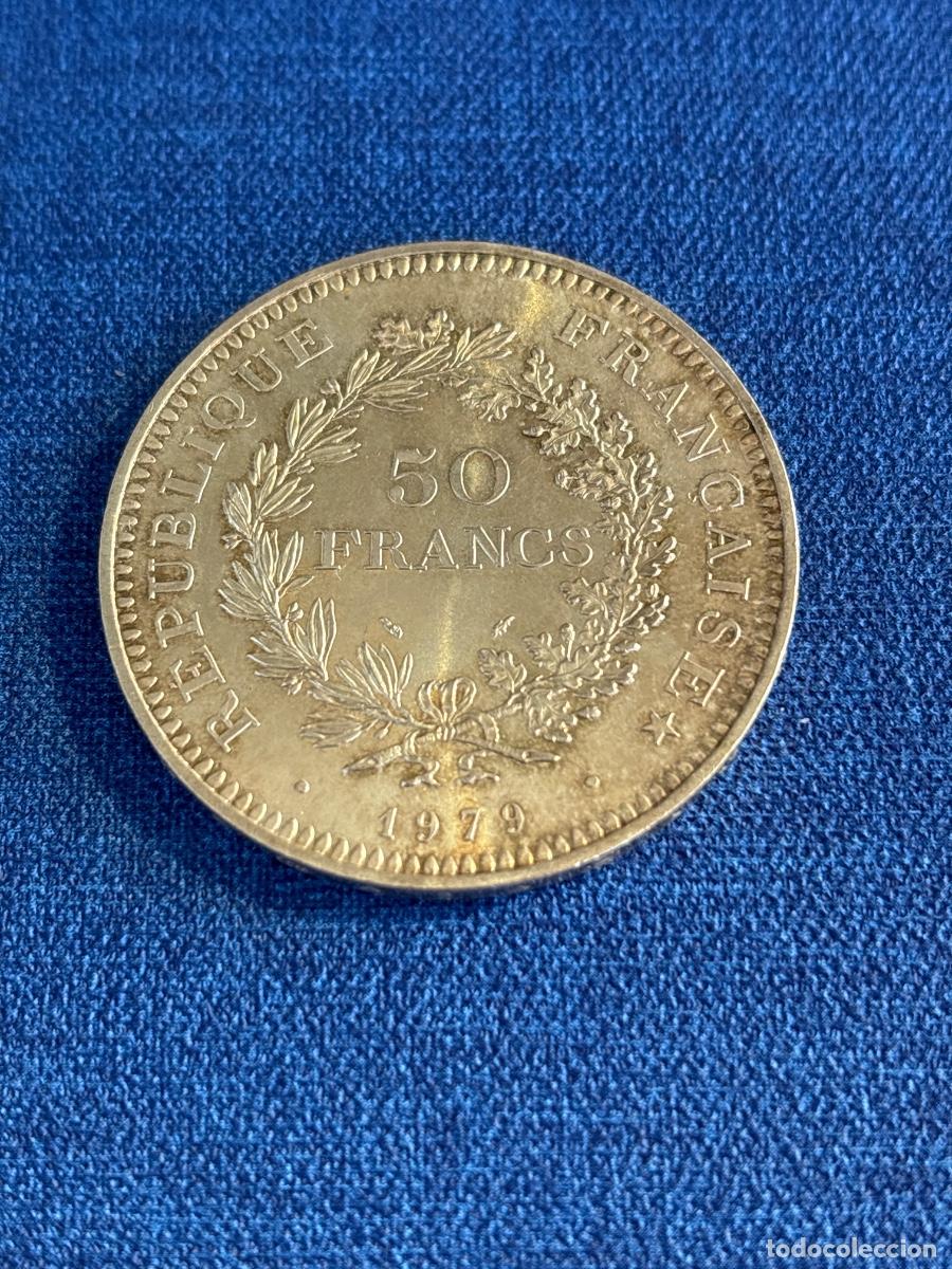 Monedas antiguas de Europa: MONEDA 50 FRANCOS H&Eacute;RCULES 1979 Plata