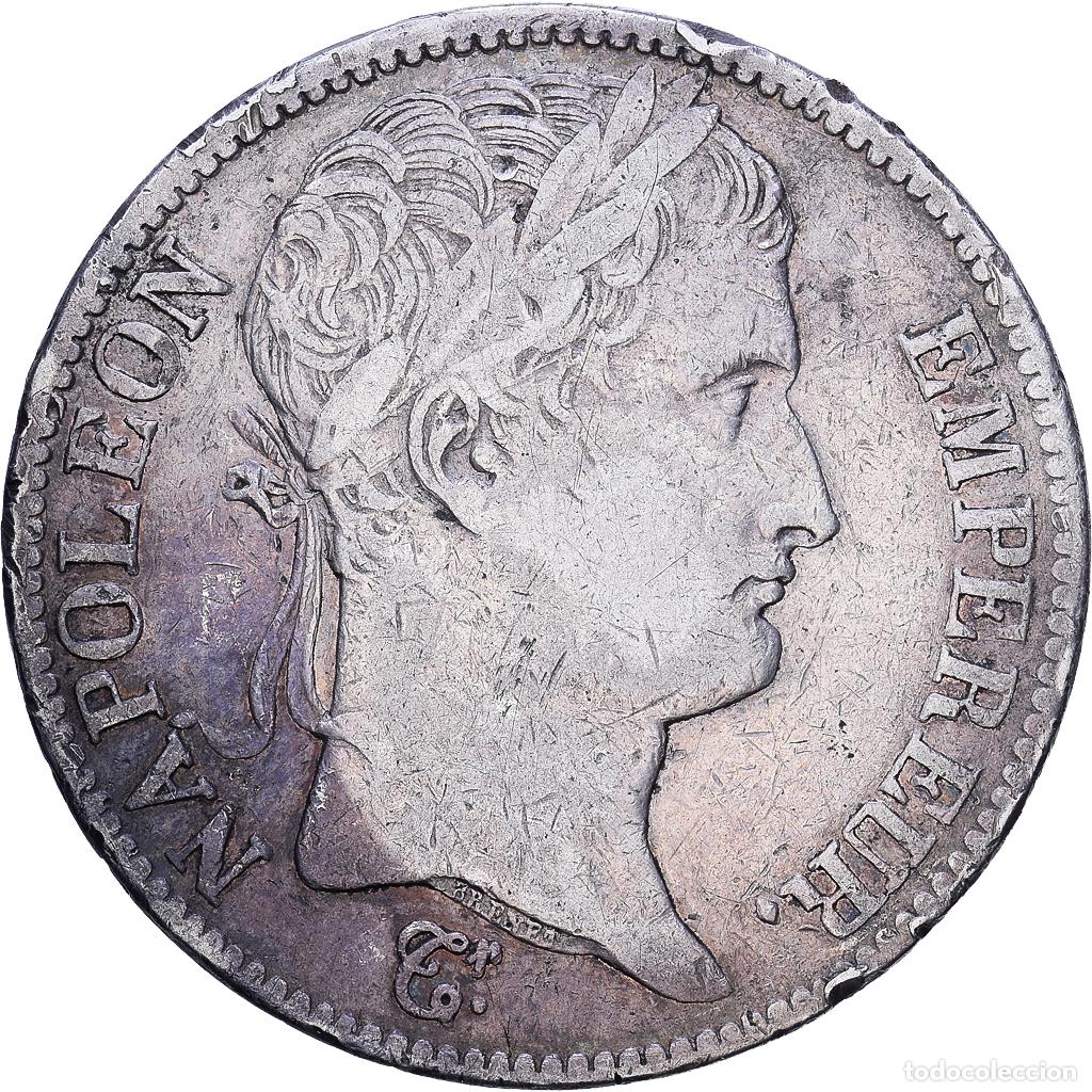 Monedas antiguas de Europa: [#1118250] Francia, 5 Francs, 1811, Paris, BC+, Plata, KM:694.1, Gadoury:584