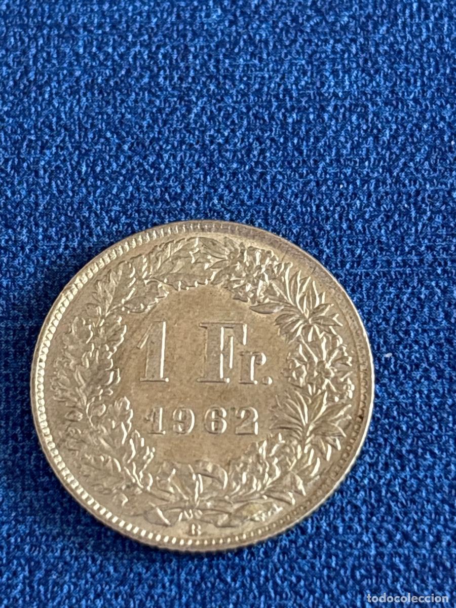 Monedas antiguas de Europa: MONEDA 1 FRANCO 1962 . Plata