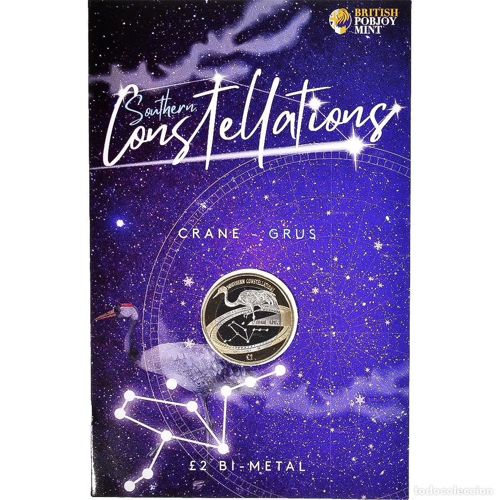 Monedas antiguas de Europa: [#1148480] Moneda, British Antarctic Territory, 2 Pounds, 2022, Pobjoy Mint, Grus