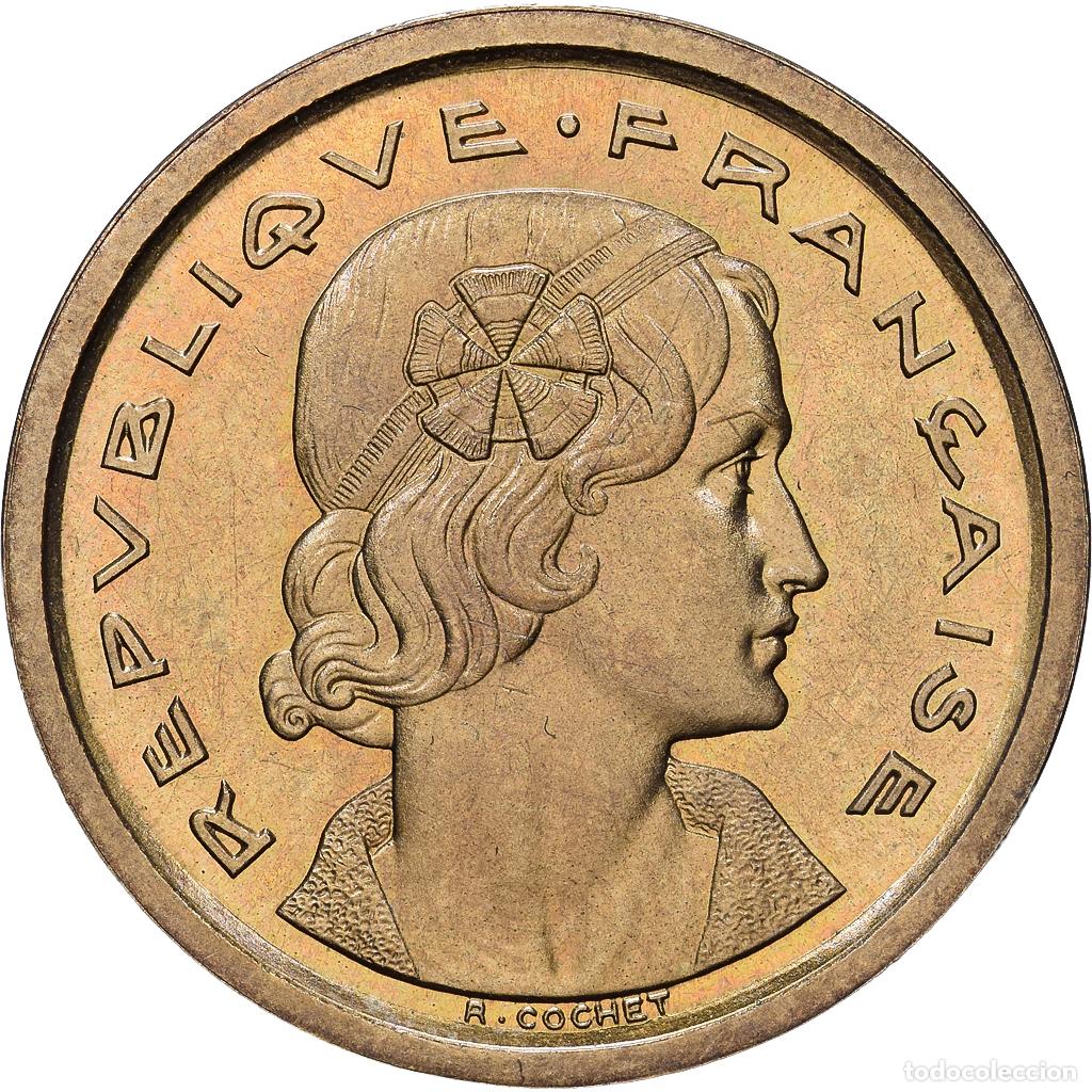 Monedas antiguas de Europa: [#1535120] Francia, 20 Centimes, Essai de Cochet, 1961, Paris, Aluminio - bronce, SC