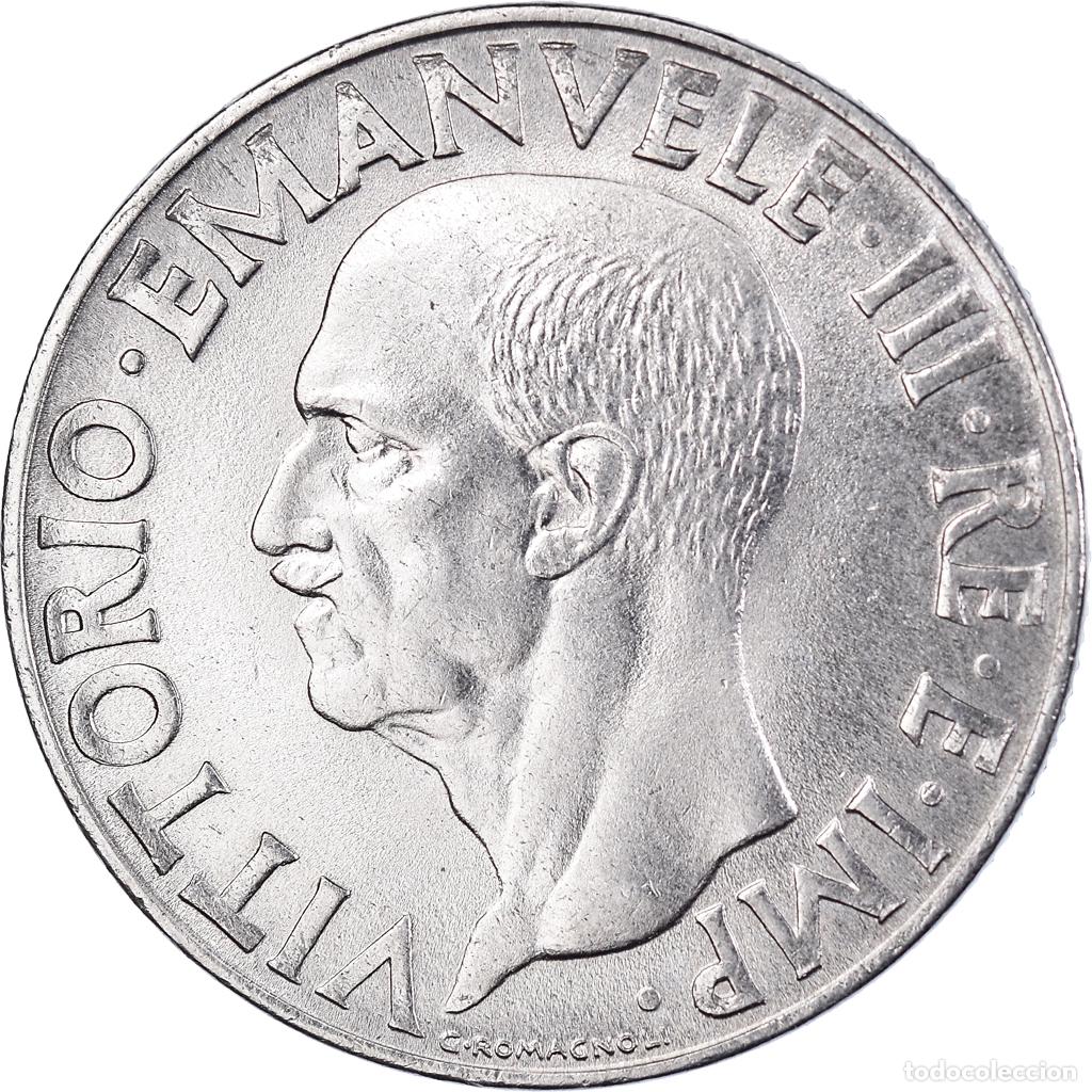 Monedas antiguas de Europa: [#1037230] Moneda, Italia, Vittorio Emanuele III, Lira, 1942, Rome, MBC+, Acero inoxidable