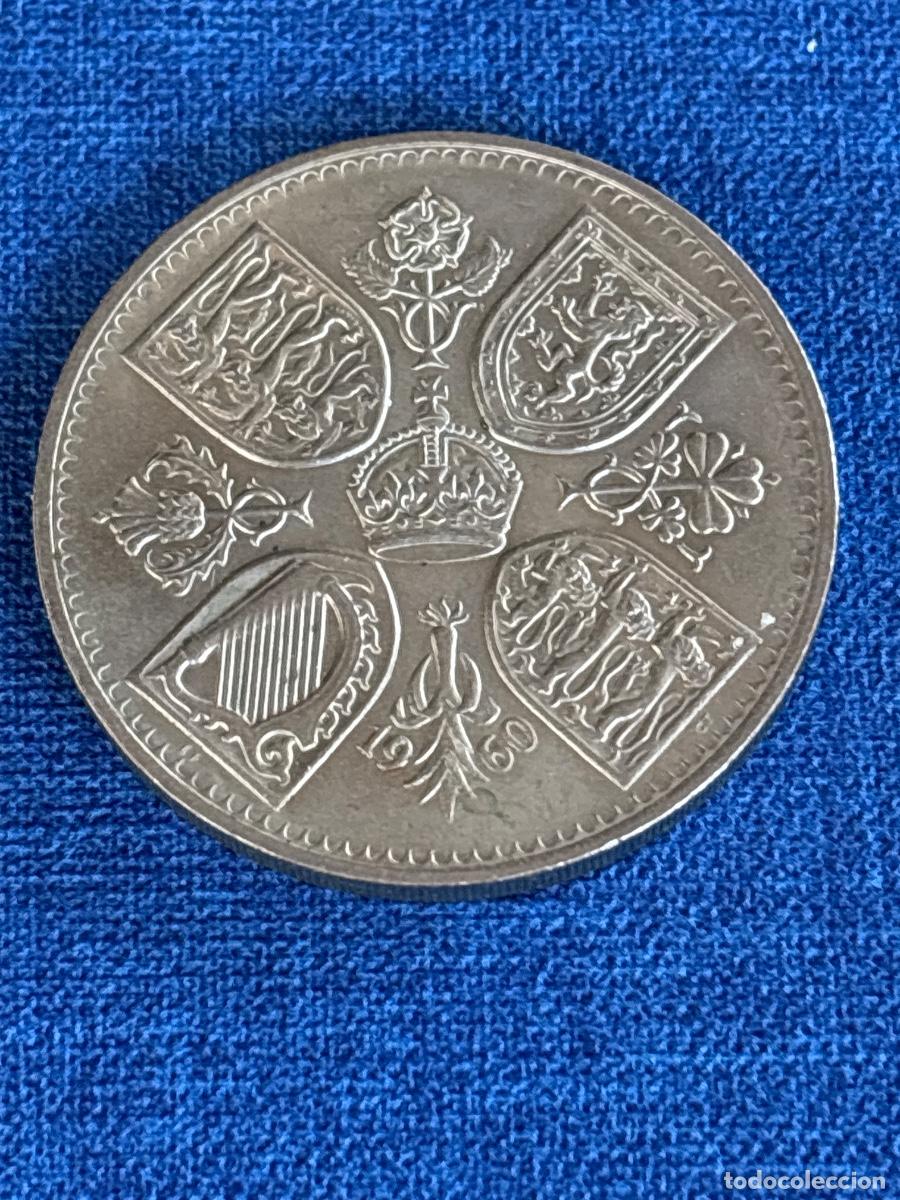 Monedas antiguas de Europa: MONEDA FIVE SHILLINGS 1960