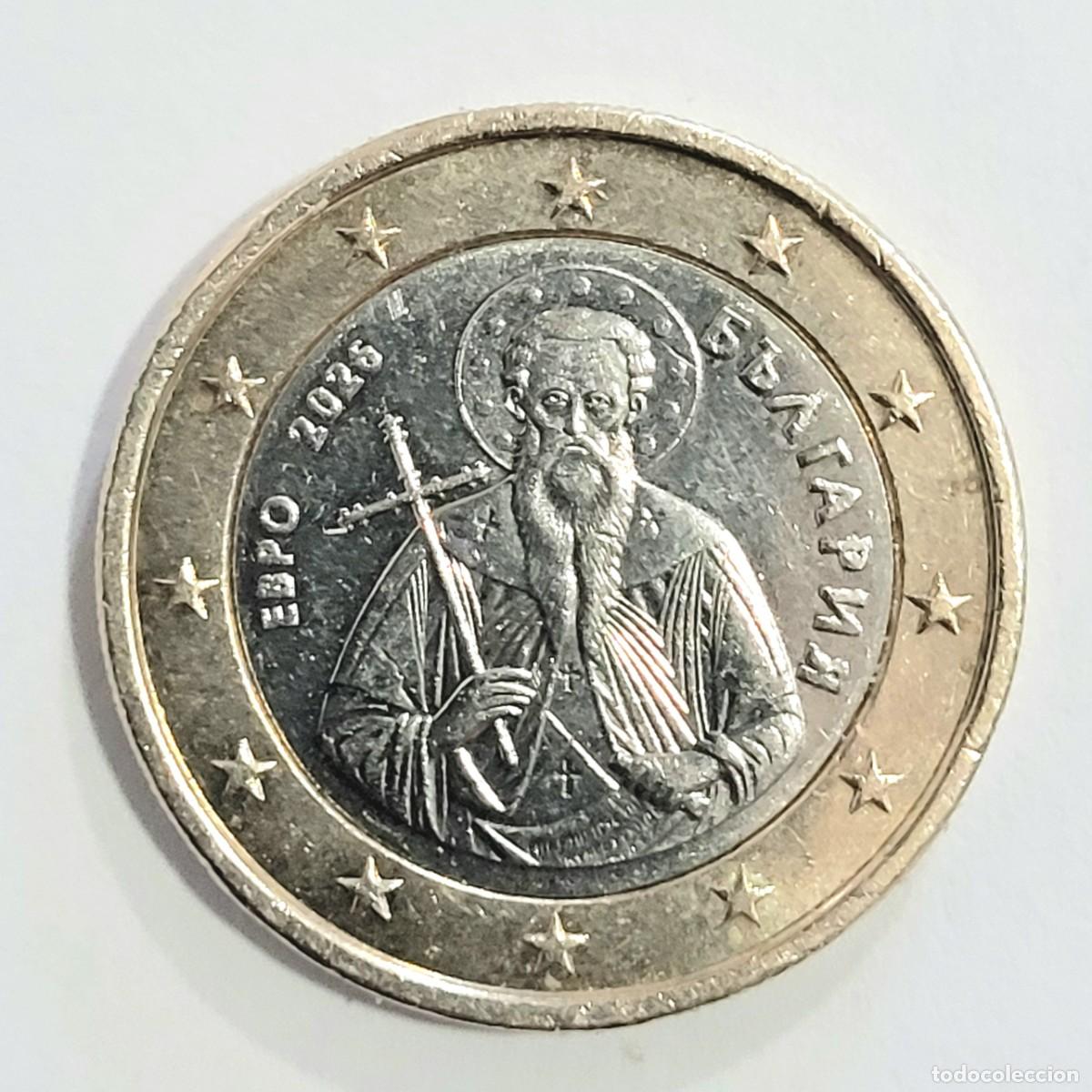 Monedas antiguas de Europa: MONEDA 1 EURO BULGARCIA A&Ntilde;O 2026
