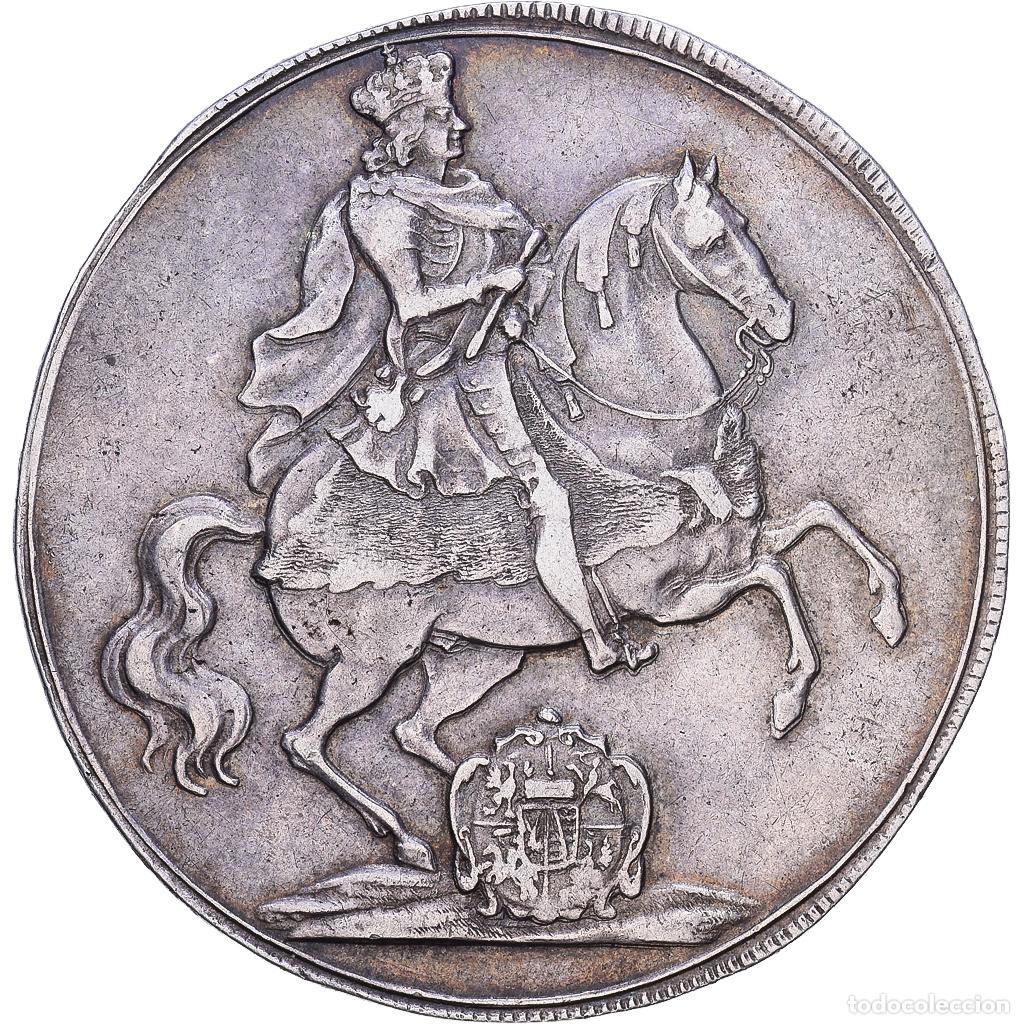 Monedas antiguas de Europa: [#1547986] Electorate of Saxony, Friedrich August I, Thaler, 1711, Dresden, Plata, MBC