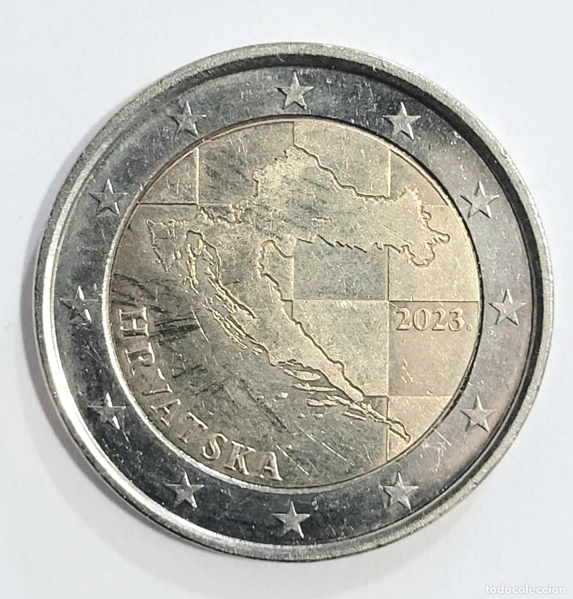Monedas antiguas de Europa: MONEDA DE 2 EUROS DE CROACIA. A&Ntilde;O 2023. MAGN&Iacute;FICA