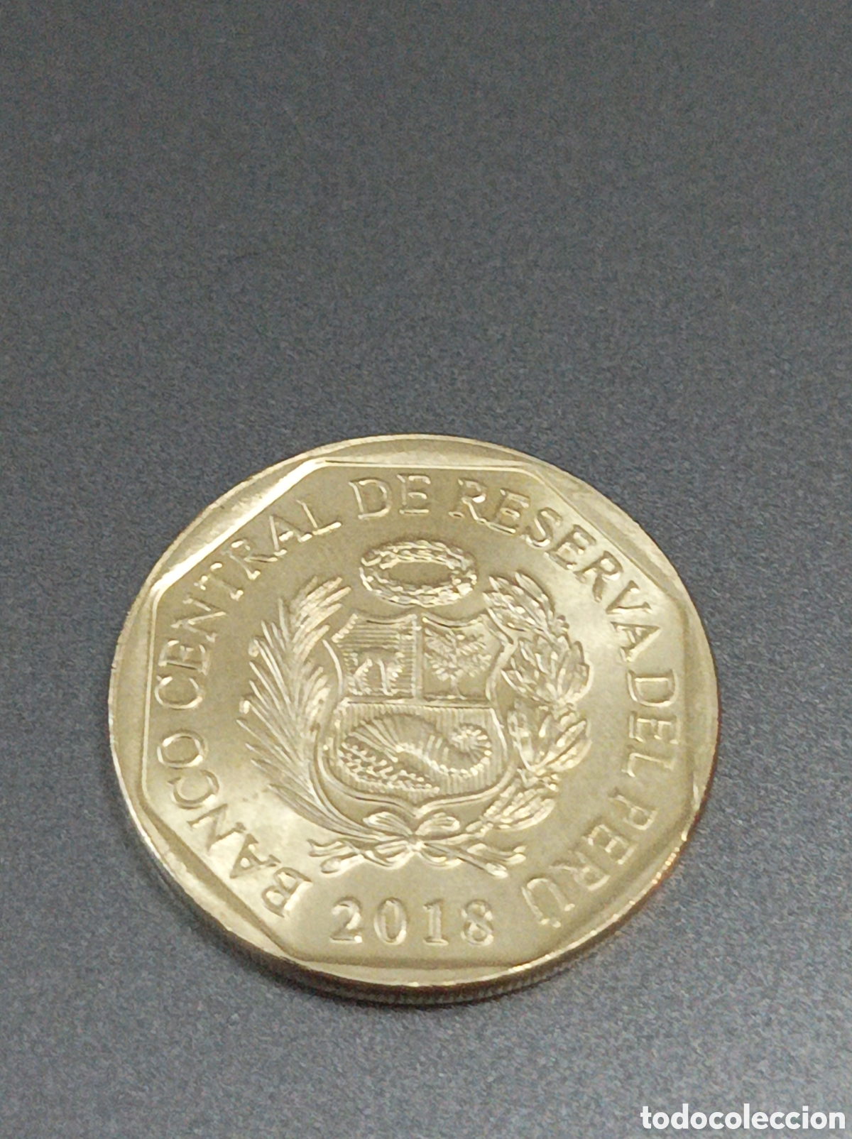 Monedas antiguas de Europa: 1 Sol de Per&uacute; de2018 - Foto 2
