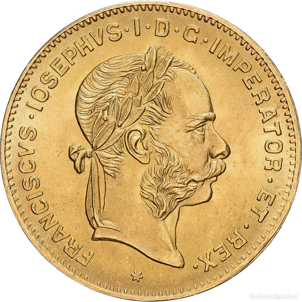 Monedas antiguas de Europa: [#1552556] Austria, Franz Joseph I, 4 Florin 10 Francs, 1892, Restrike, Oro, EBC+, KM:2260