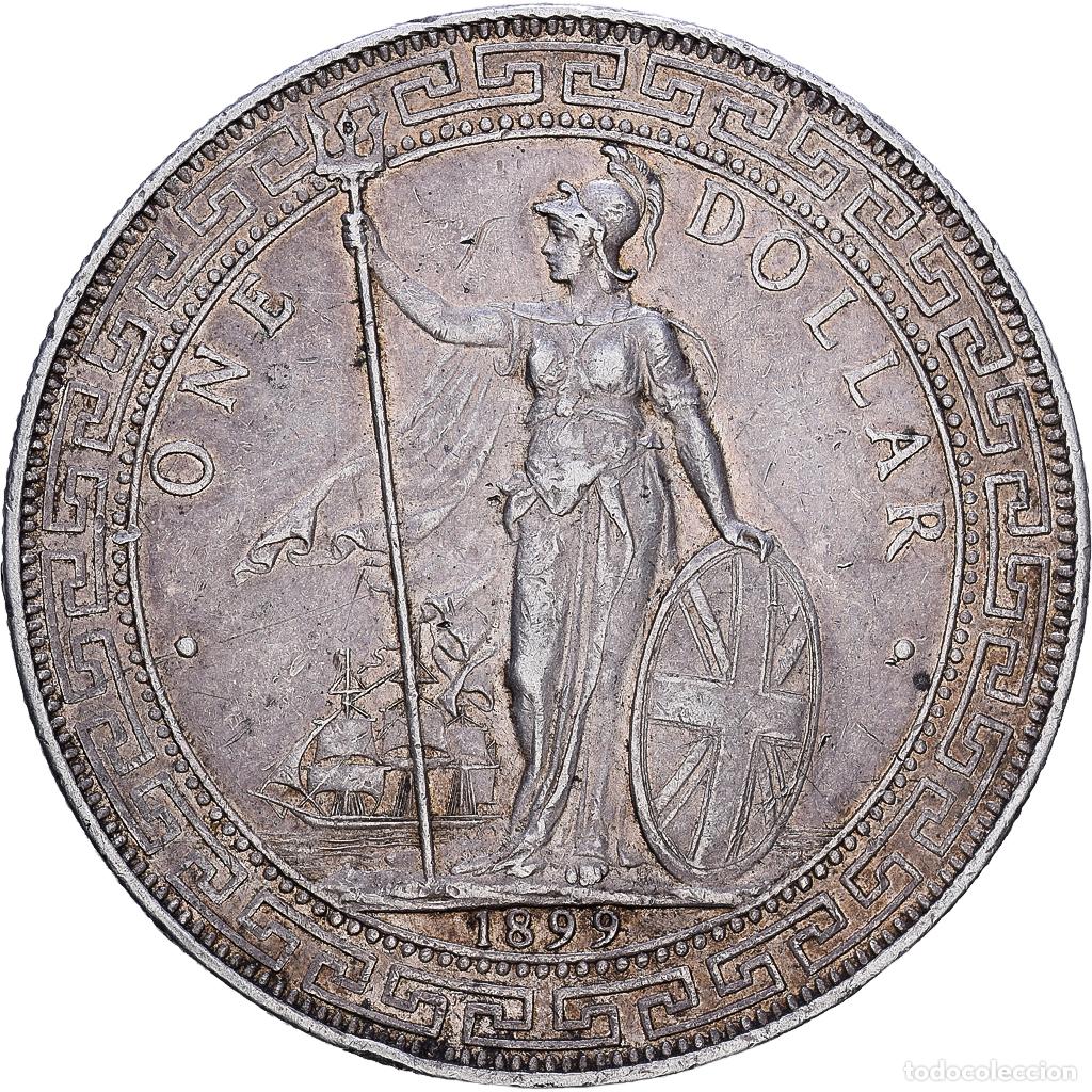Monedas antiguas de Europa: [#1118150] Gran Breta&ntilde;a, (no Ruler Name), Dollar, 1899, Plata, MBC, KM:T5