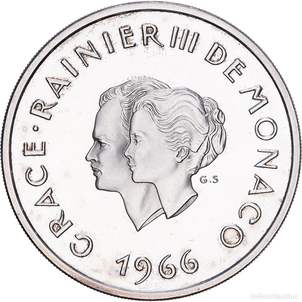 Monedas antiguas de Europa: [#1118264] M&oacute;naco, 10 Francs, 1966, Plata, SC, Gadoury:MC 154, KM:M1