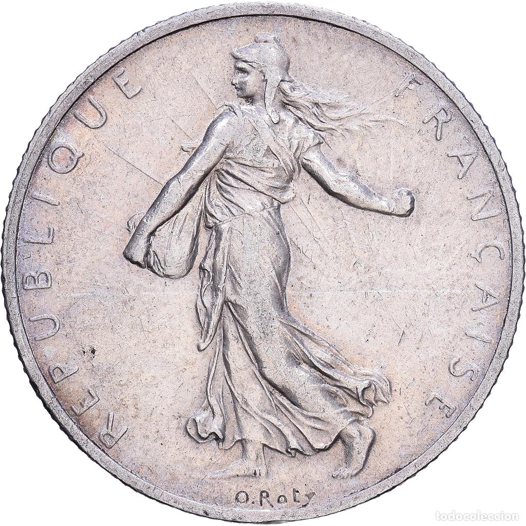 Monedas antiguas de Europa: [#1118212] Moneda, Francia, Semeuse, 2 Francs, 1898, Paris, BC+, Plata, KM:845.1