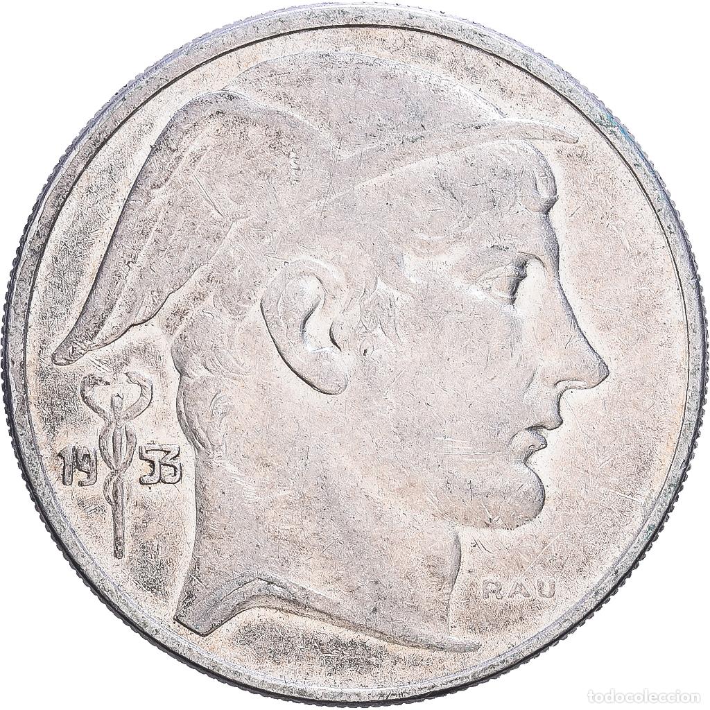 Monedas antiguas de Europa: [#1552494] B&eacute;lgica, Baudouin I, 20 Francs, 20 Frank, 1953, Brussels, Plata, MBC+, KM:140.1