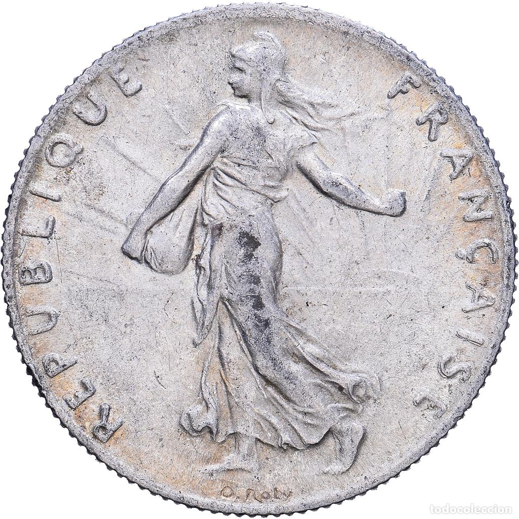 Monedas antiguas de Europa: [#1118207] Moneda, Francia, Semeuse, 50 Centimes, 1916, Paris, SC, Plata, KM:854