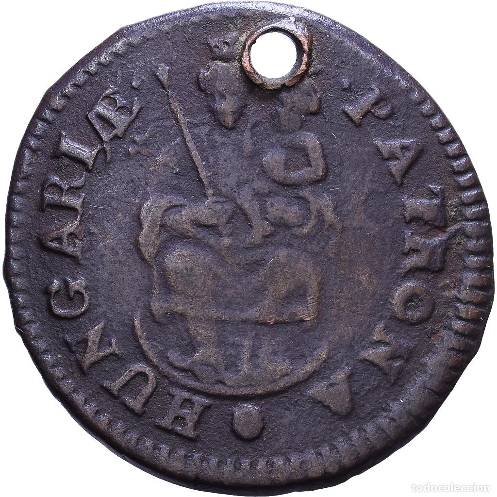 Monedas antiguas de Europa: [#1535176] Hungr&iacute;a, Franz II Rakoczy, Poltura, 1705, Budapest, Cobre, BC+, KM:1553